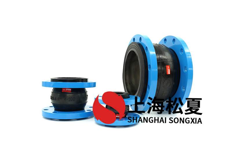 隧道排水系統安裝耐高溫DN350軟連接.jpg
